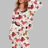 Love Dachshund Valentines Day Pajama Set 2