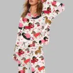 Love Dachshund Valentine's Day Pajama Set