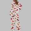 Love Dachshund Valentines Day Pajama Set 4