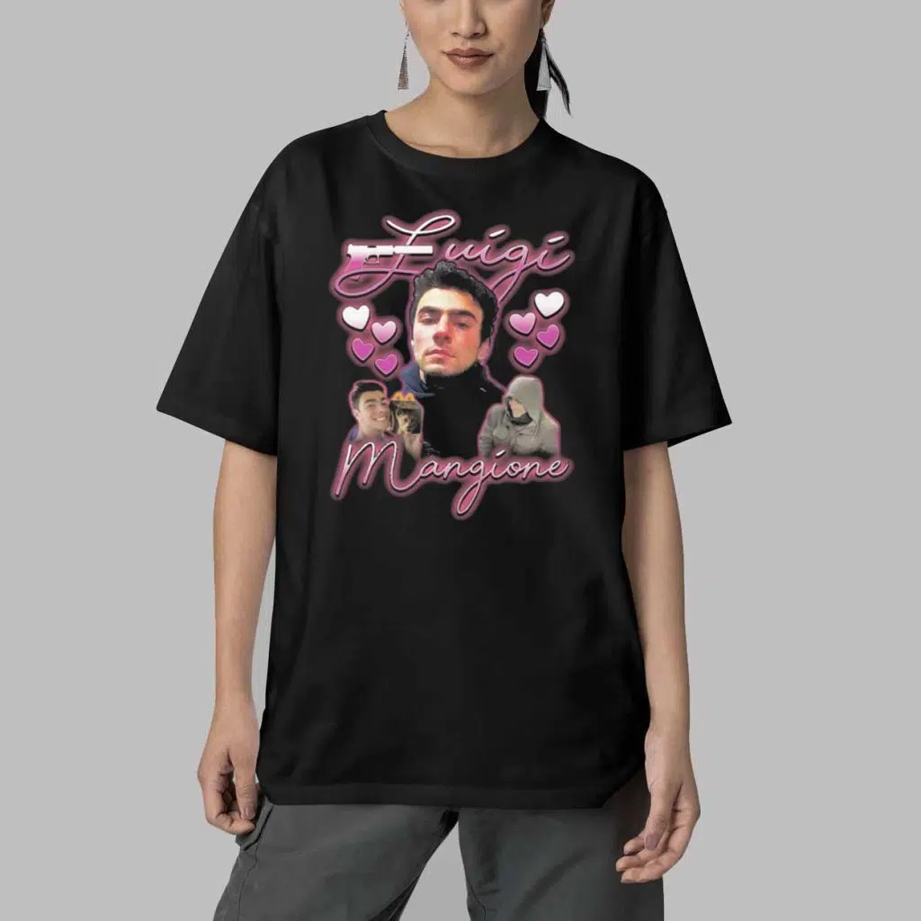 Luigi Mangione Heart Shirt 4