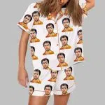 Luigi Mangione Print Pajama Set