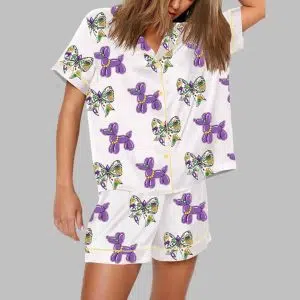 Mardi Gras Dog Pajama Set 2