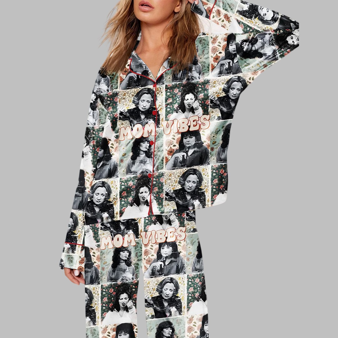 Mom Vibes Pajama Set 1 Mom Vibes Pajama Set 2