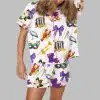 New Orleans Mardi Gras Pajama Set 2