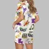 New Orleans Mardi Gras Pajama Set 4