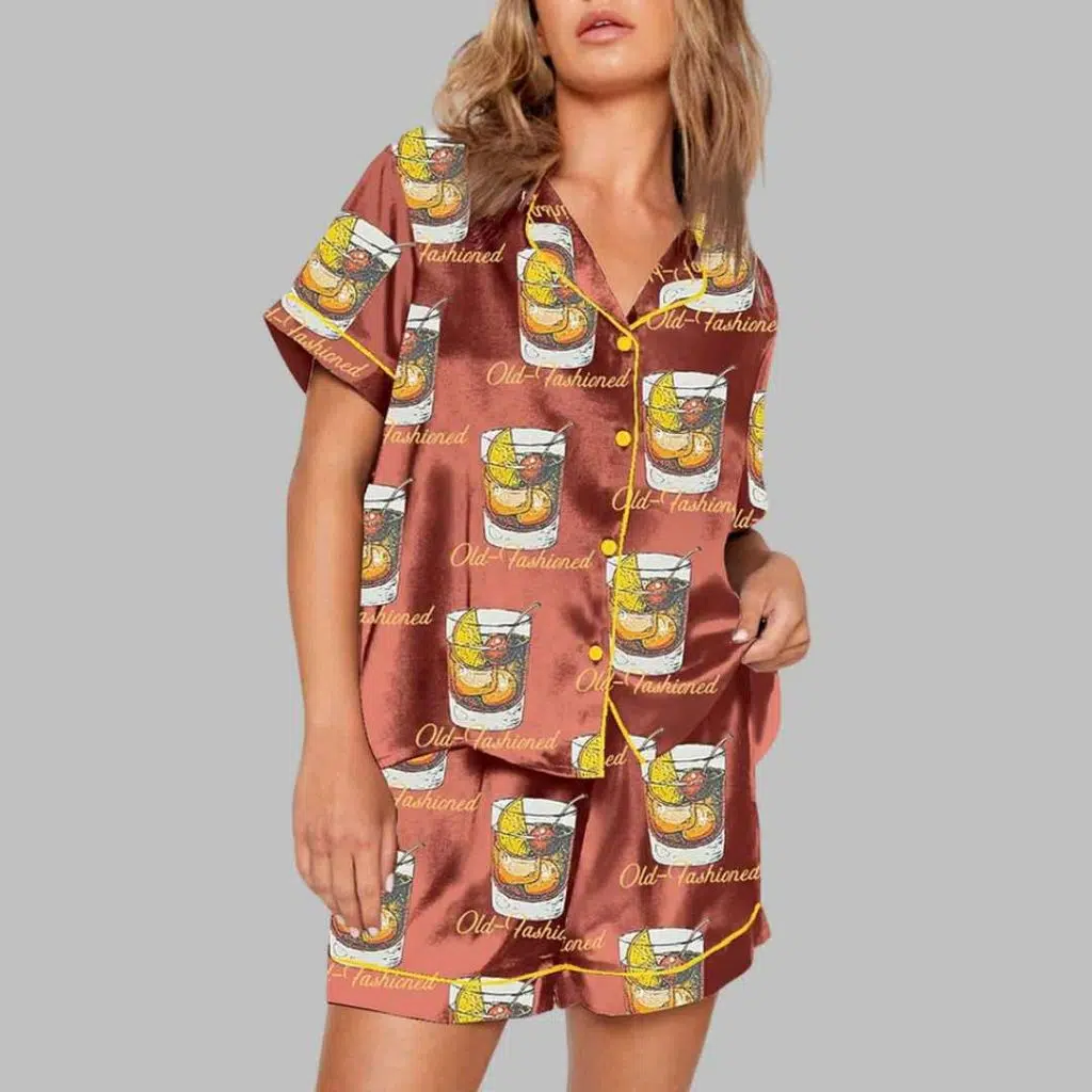 Old Fashioned Cocktail Pajama Set 3