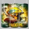 Packers Football Tumbler 3