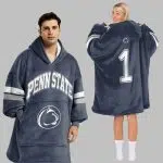 Penn State Football Blanket Hoodie