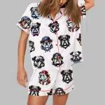 Perfectly Aged Bulldogs Pajama Set