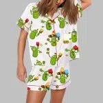 Pickleball Cartoon Pajama Set