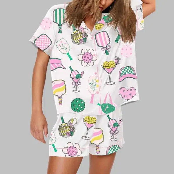 Pickleball Sports Pajama Set 2