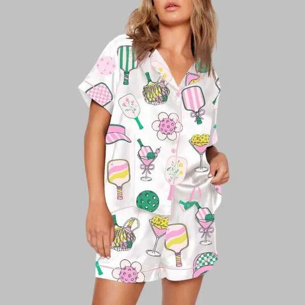 Pickleball Sports Pajama Set 3