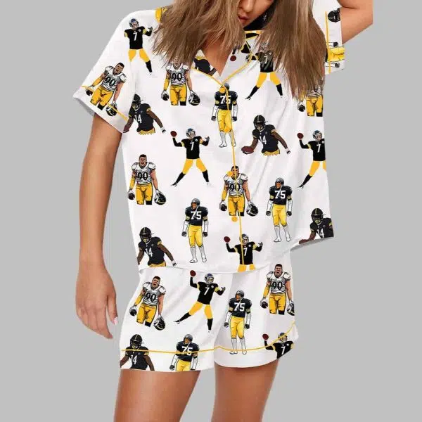 Pittsburgh Football Legends Pajama Set 2