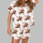 Pucker Up Cowboy Valentine's Pajama Set