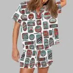 Sardine Tin Fish Pajama Set