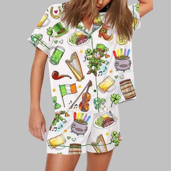 St Patricks Day Pajama Set 2 1