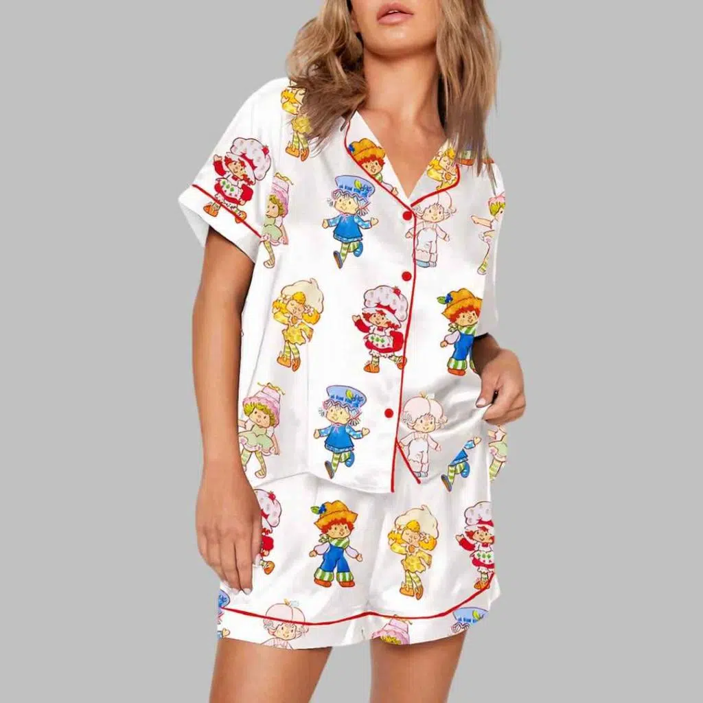 Strawberry Shortcake And Friends Pajama Set 3