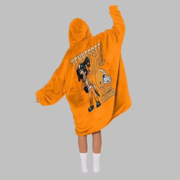 Tennessee Football Unisex Blanket Hoodie 2