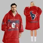 Texans Football Unisex Blanket Hoodie