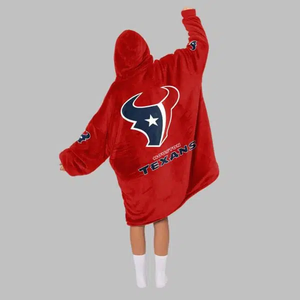 Texans Football Unisex Blanket Hoodie 4