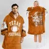 Texas Longhorns Football Unisex Blanket Hoodie 2