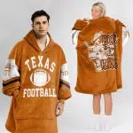 Texas Longhorns Football Unisex Blanket Hoodie