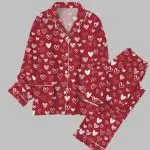 The Hearts Valentine Pajama Set