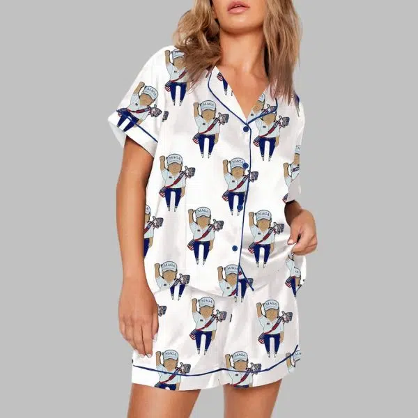 Trump MAGA Golf Pajama Set 3