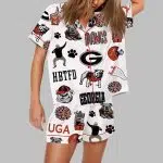 University Of Georgia Football Pajama Set