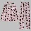 Valentine Cat Lover Pajama Set 2