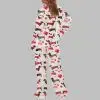 Valentine Dachshund Dog Pajama Set 3