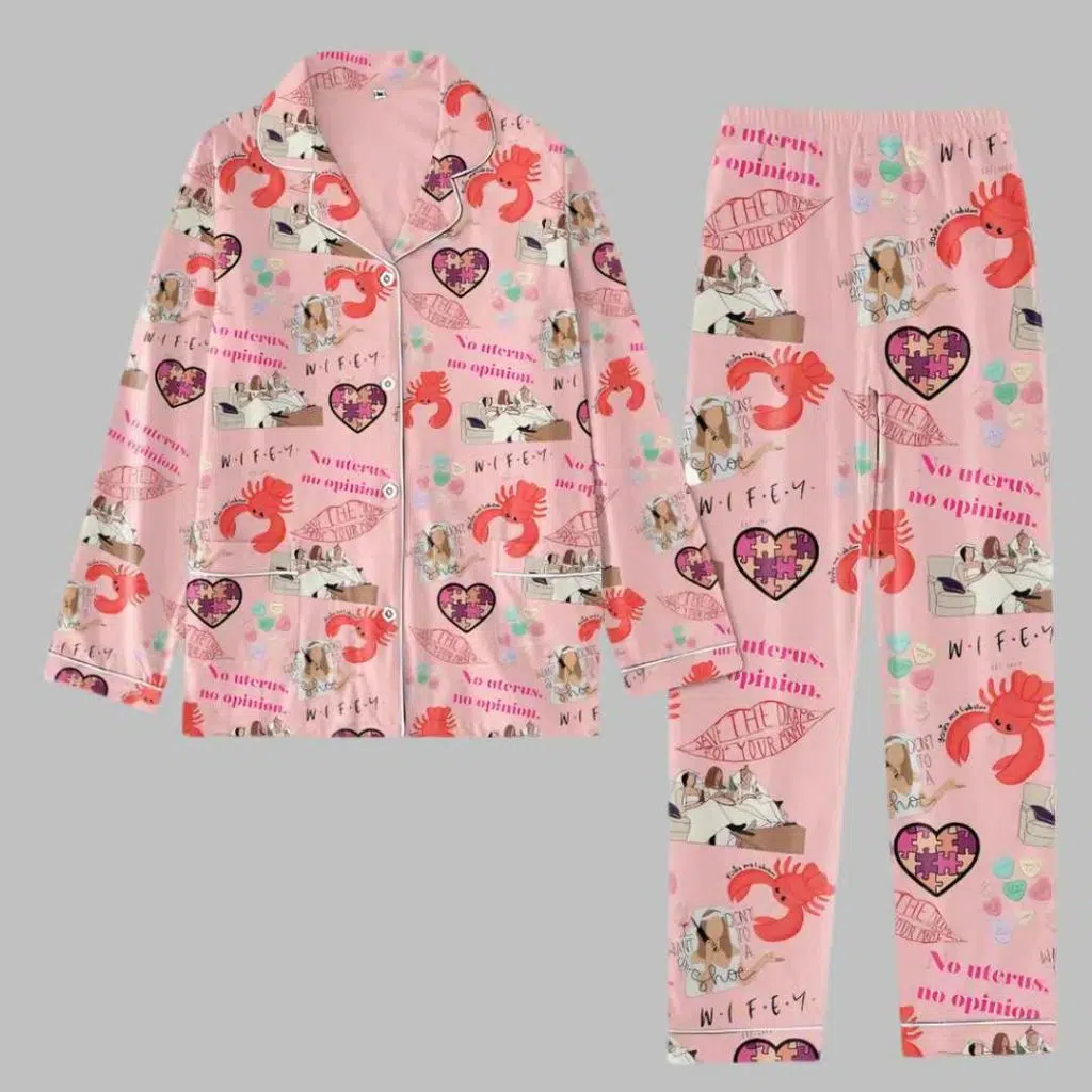 Valentine Friends Pajamas Set 2