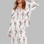 Valentines Skellie Pajama Set