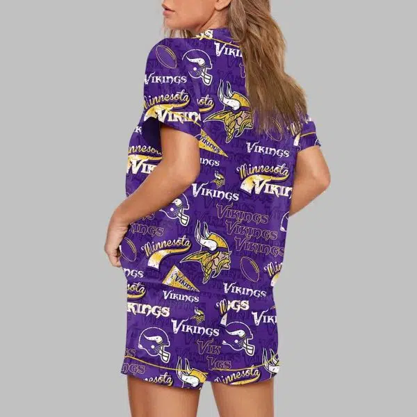 Vikings Football Pajama Set 3