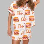 We Don't Snitch Mangione Pajama Set