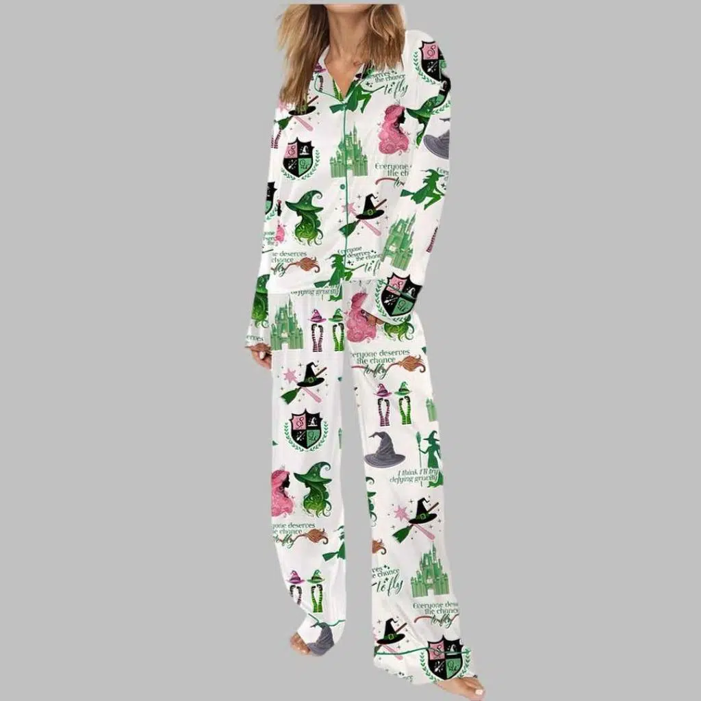 Wicked Musical Movie Satin Pajama Set 2