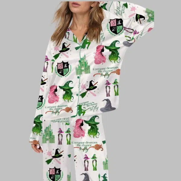 Wicked Musical Movie Satin Pajama Set 4