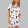 Womens Camp Half Blood Pajama Set 2