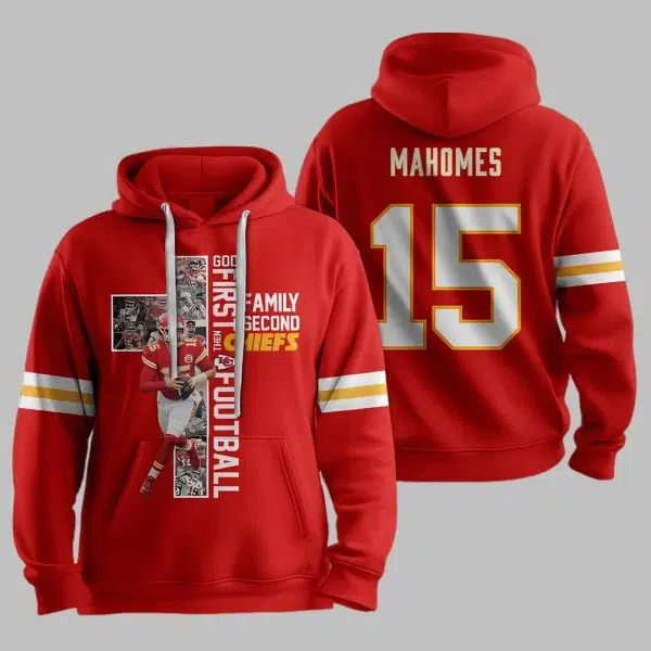 15 Kansas City Football Unisex Hoodie 1 1