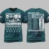 Eagles Fly Eagles Fly 2024 NFC East Champions Hoodie T Shirt 3