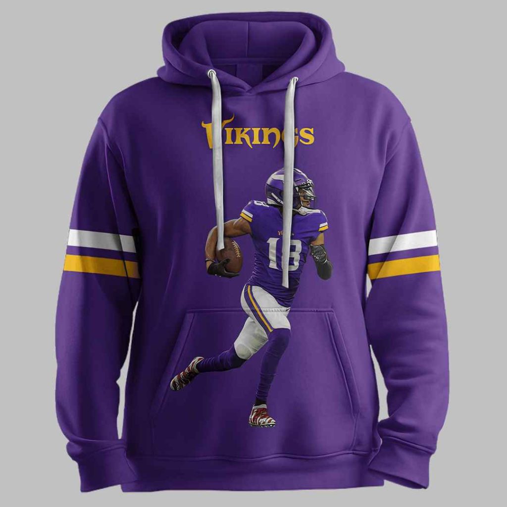 JJ Vikings Football Unisex Hoodie 3