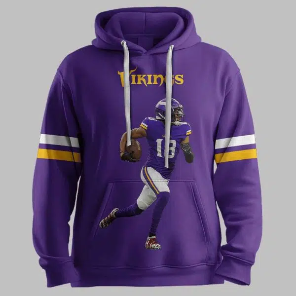 JJ Vikings Football Unisex Hoodie 3