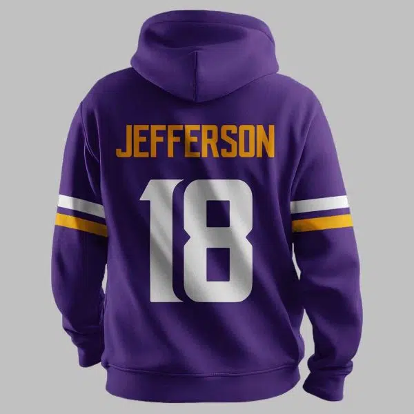 JJ Vikings Football Unisex Hoodie 4