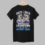 Lions Back 2 Back Champions 2023 2024 Shirt