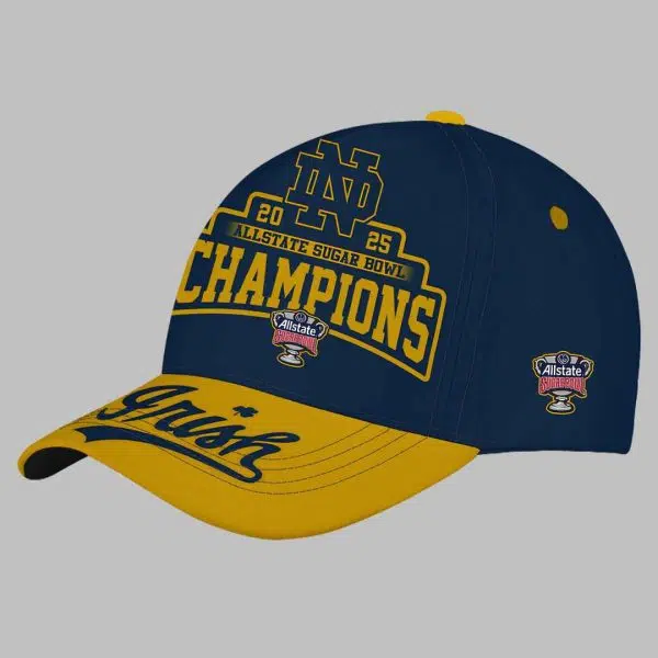 Notre Dame Allstate Sugar Bowl Champions Hat 3