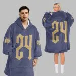 Notre Dame Football Unisex Blanket Hoodie