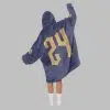 Notre Dame Football Unisex Blanket Hoodie 3