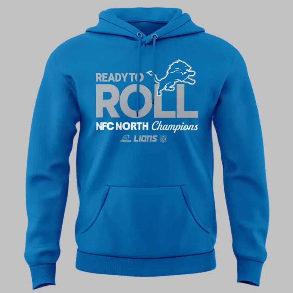 Ready To Roll NFC Champions Lions Back to Back Hoodie 3