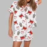 Sips And Trips Target Pajama Set