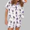 Vikings Football Player Pajama Set 4